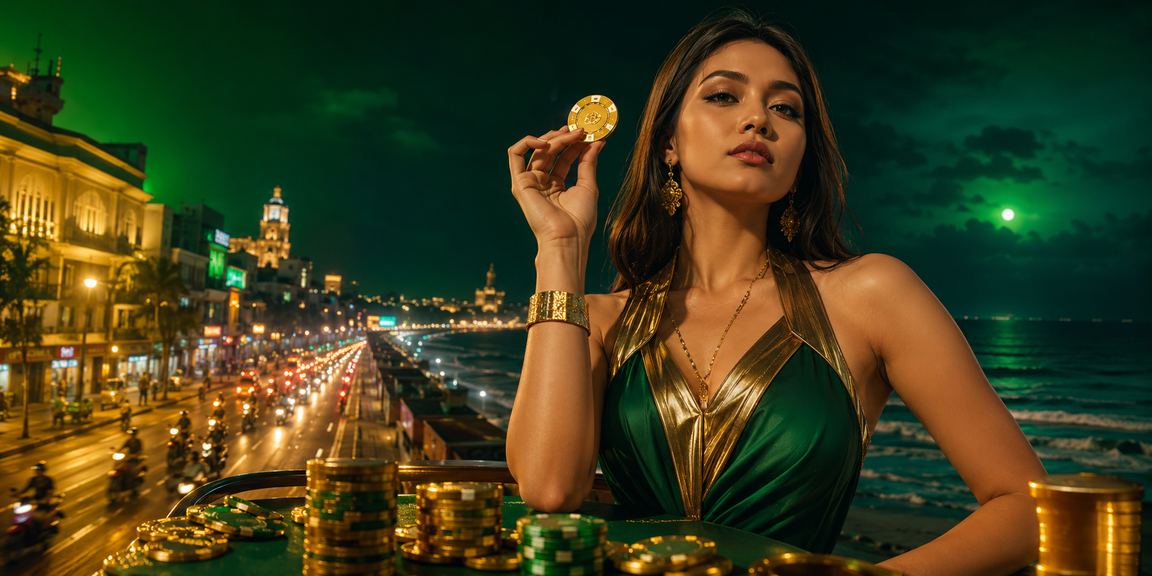 Suasana hiburan malam ala casino di eropa4d dengan nuansa neon